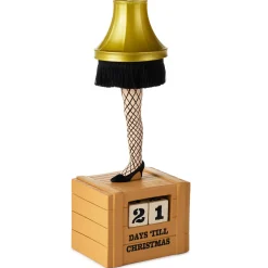 A Christmas Story™ Leg Lamp Christmas Countdown Calendar Figurine With Light