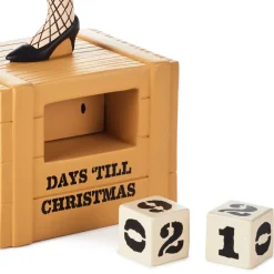 A Christmas Story™ Leg Lamp Christmas Countdown Calendar Figurine With Light
