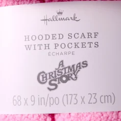 A Christmas Story™ Ralphie's Pink Bunny Suit Hooded Scarf With Pockets