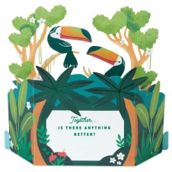 A Couple of Lovebirds 3D Pop-Up Love Card
