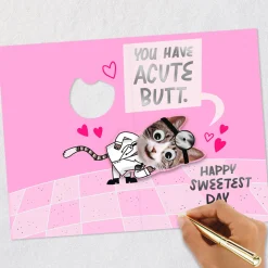 Acute Butt Funny Pop-Up Sweetest Day Card