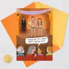 Adam and Eve Poison Ivy Costumes Funny Halloween Card