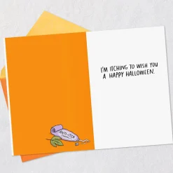 Adam and Eve Poison Ivy Costumes Funny Halloween Card