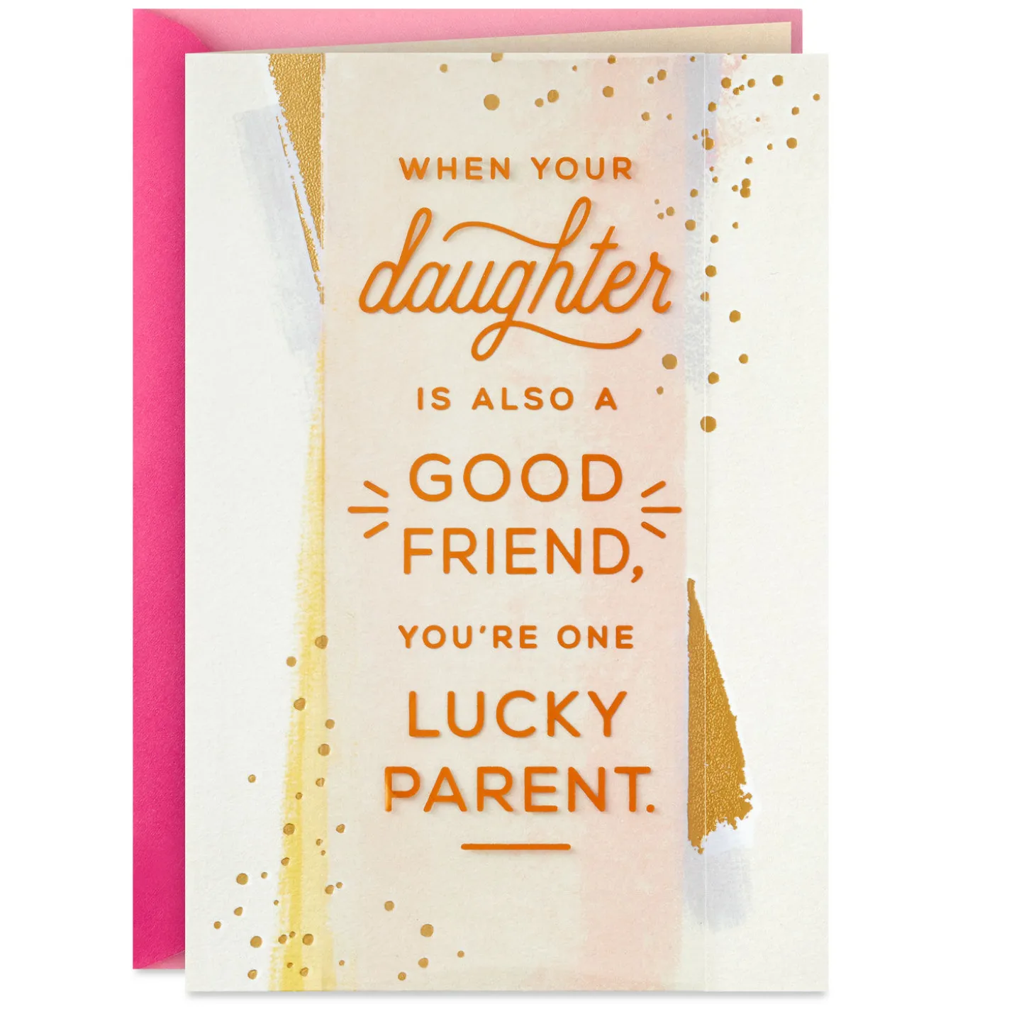 A Daughter and a Good Friend Birthday Card