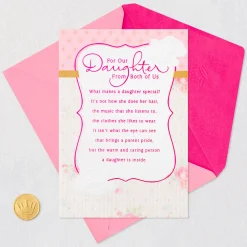 A Daughter As Wonderful As You Birthday Card From Parents