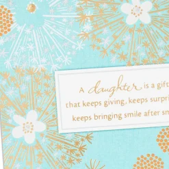 A Daughter Is a Gift Birthday Card for Daughter