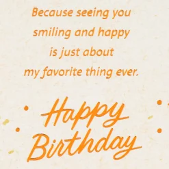 A Day All About You Birthday Card for Wife