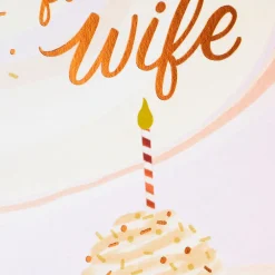 A Day All About You Birthday Card for Wife