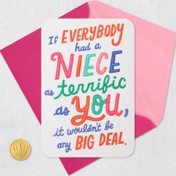 A Day As Terrific As You Birthday Card for Niece