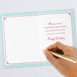 A Day of Happy Memories Birthday Card for Grandma