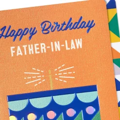 A Day That's Nothing But Good Birthday Card for Father-in-Law