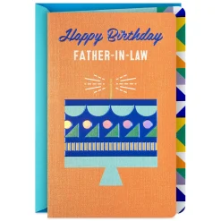 A Day That's Nothing But Good Birthday Card for Father-in-Law