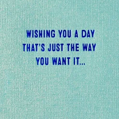 A Day That's Nothing But Good Birthday Card for Father-in-Law