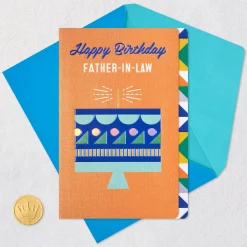 A Day That's Nothing But Good Birthday Card for Father-in-Law
