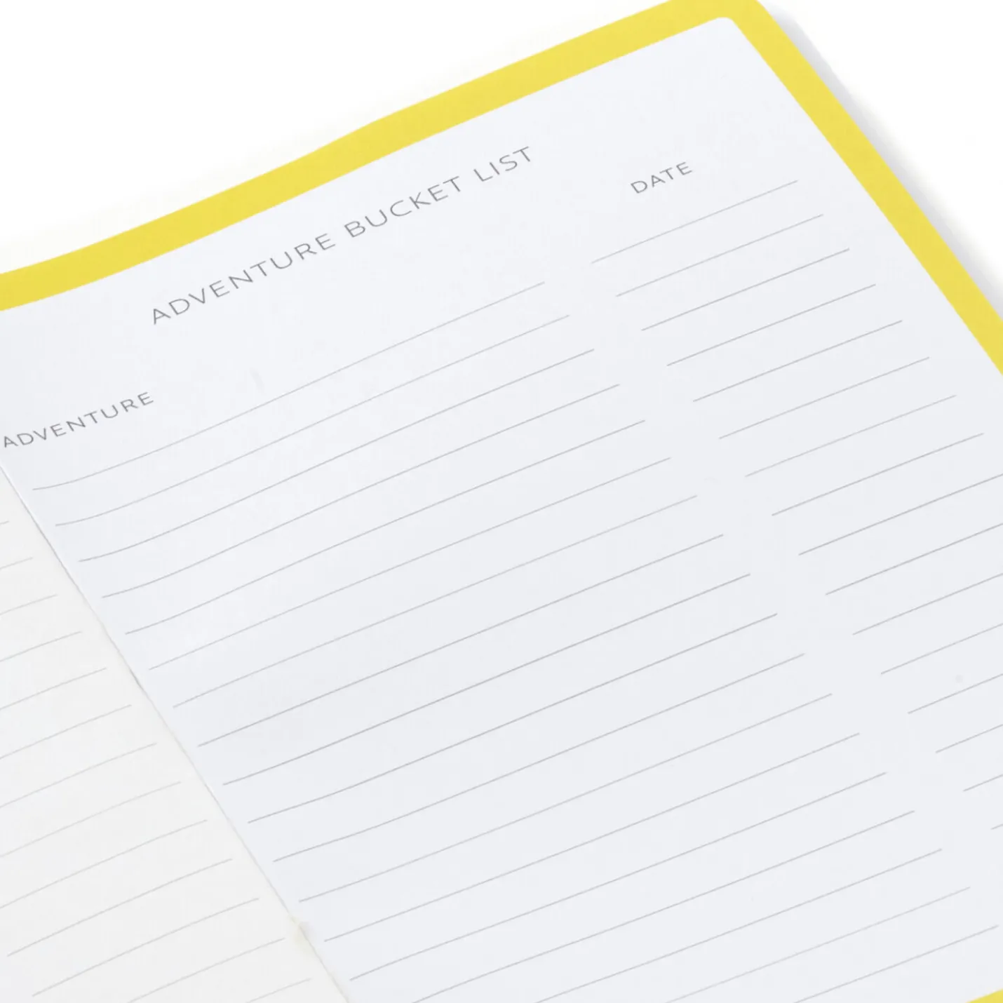 Adventure Awaits Prompted Journal