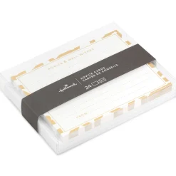 Advice and Well Wishes Flat Note Cards, Pack of 24