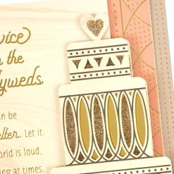 Advice for the Newlyweds Wedding Card