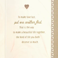 Advice for the Newlyweds Wedding Card