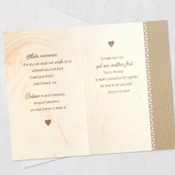 Advice for the Newlyweds Wedding Card