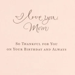 After All These Years Religious Birthday Card for Mom