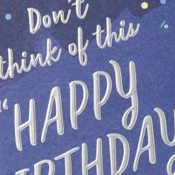 After-Party Funny Belated Birthday Card