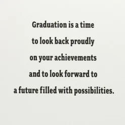 A Future Filled With Possibilities 2026 College Graduation Card