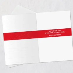 Aging Gracefully Funny Birthday Card