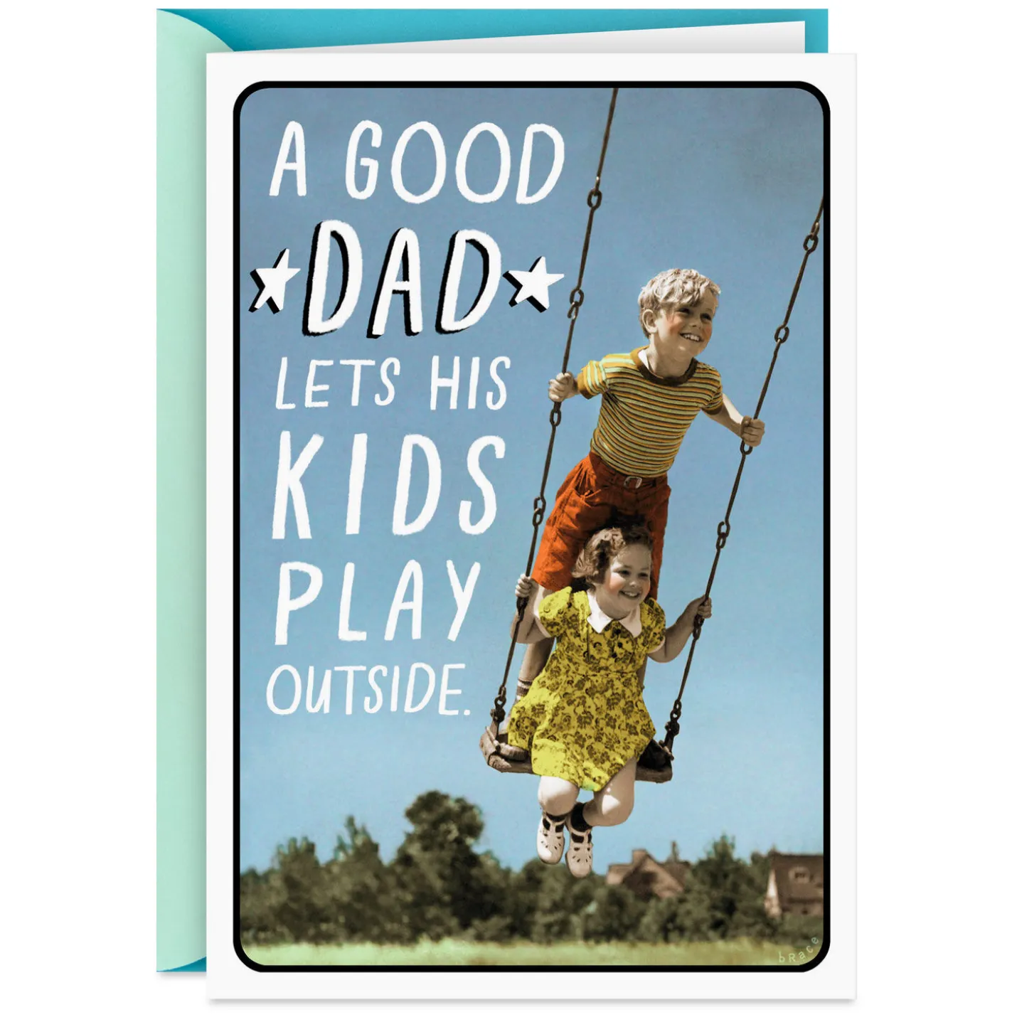 A Good Dad vs. a Great Dad Funny Birthday Card