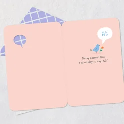 A Good Day to Say "Hi" Thinking of You Card