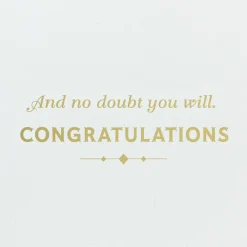 A Good Opportunity for You New Job Congratulations Card