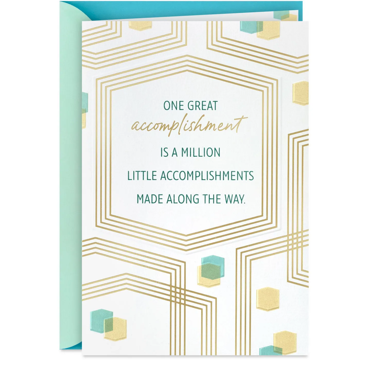 A Great Accomplishment Congratulations Card