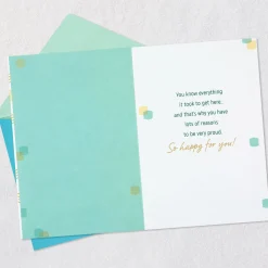 A Great Accomplishment Congratulations Card