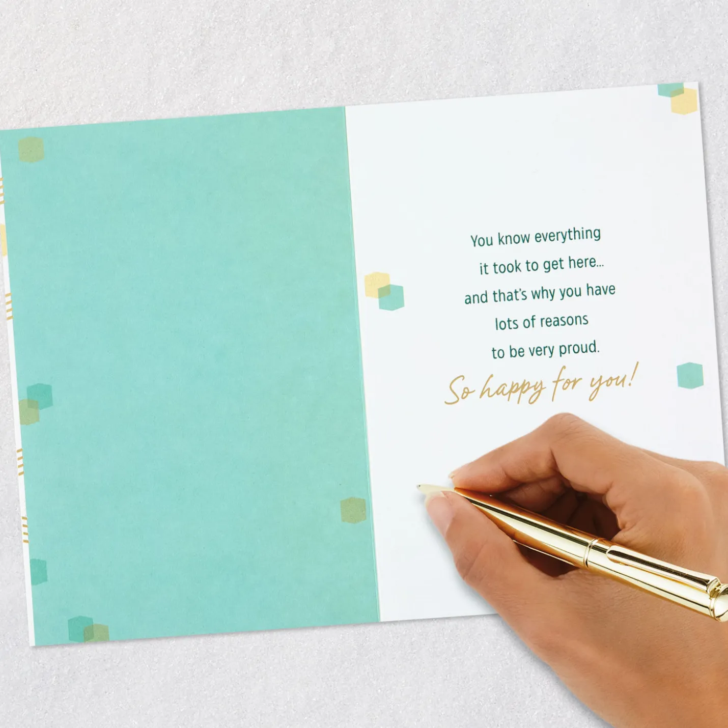 A Great Accomplishment Congratulations Card