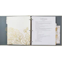 A Happy Beginning Wedding Planner 3-Ring Binder