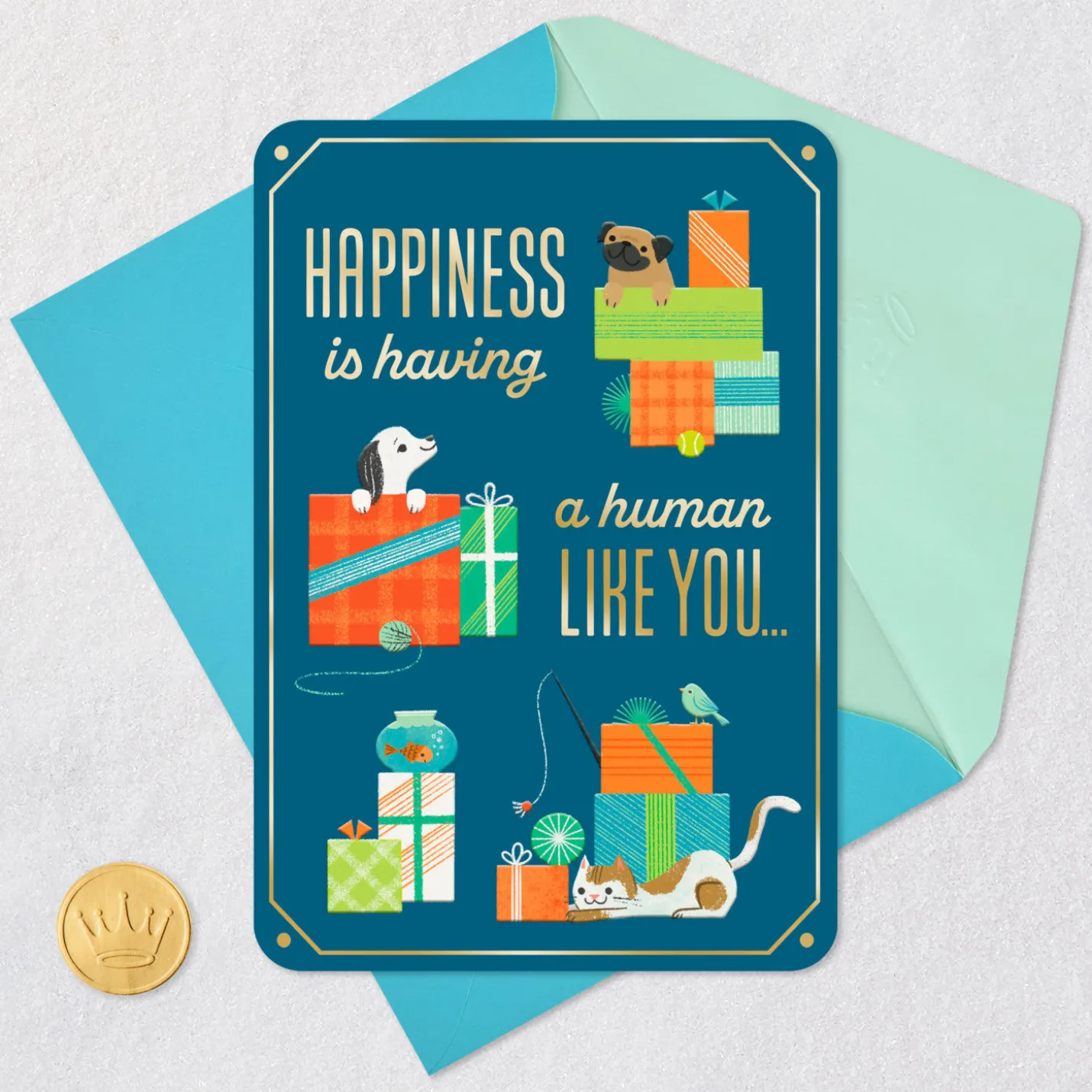 A Human Like You Birthday Card from Pets