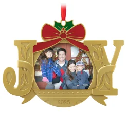 A Joy to Behold 2025 Metal Personalized Ornament, Custom Photo