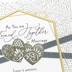 A Lifetime of Blessings Religious Wedding Card