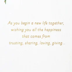 A Lifetime of Dreams Come True Wedding Card