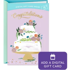 A Lifetime of Dreams Come True Gift Card Greeting Wedding Card