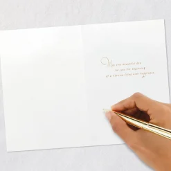 A Lifetime of Happiness Wedding Card