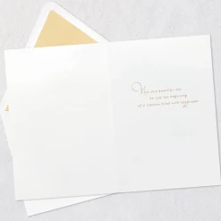 A Lifetime of Happiness Wedding Card