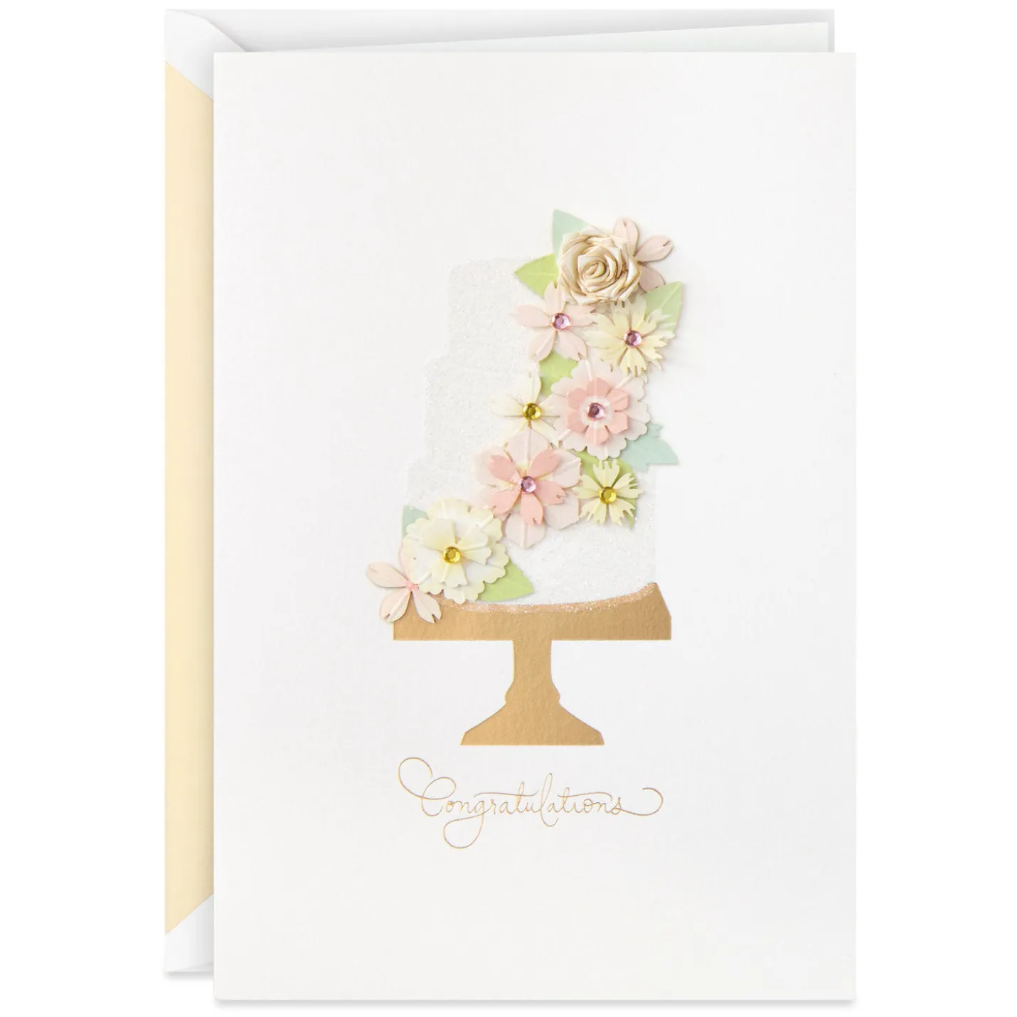 A Lifetime of Happiness Wedding Card