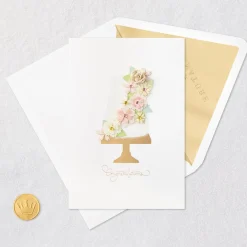 A Lifetime of Happiness Wedding Card