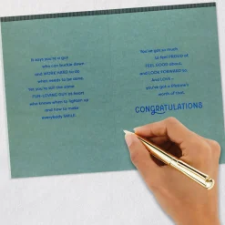 A Lifetime of Love Graduation Card for Grandson