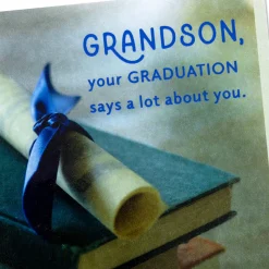 A Lifetime of Love Graduation Card for Grandson