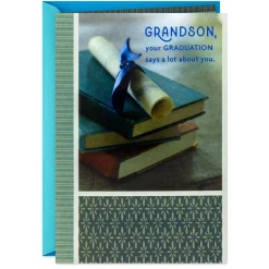 A Lifetime of Love Graduation Card for Grandson