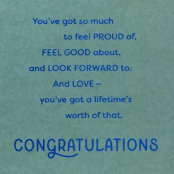 A Lifetime of Love Graduation Card for Grandson