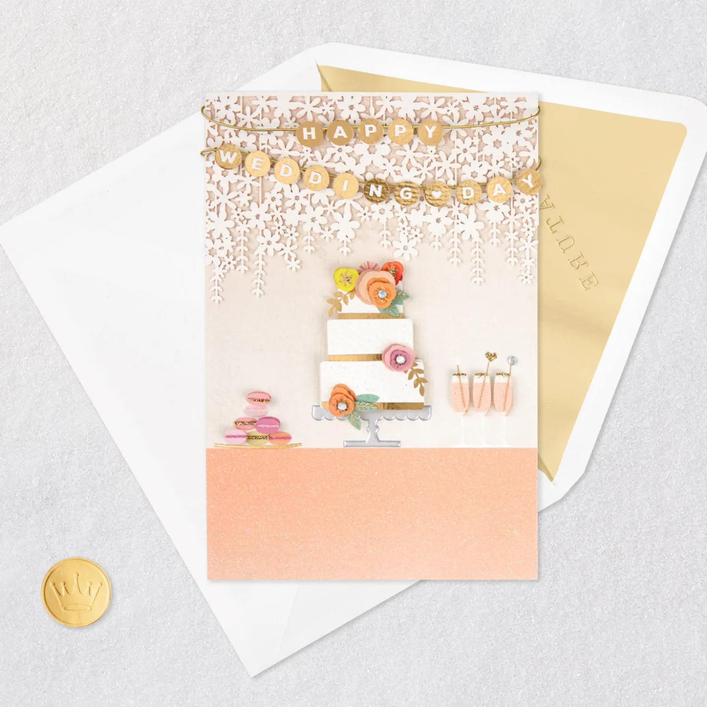 A Lifetime of Love Wedding Card for Couple