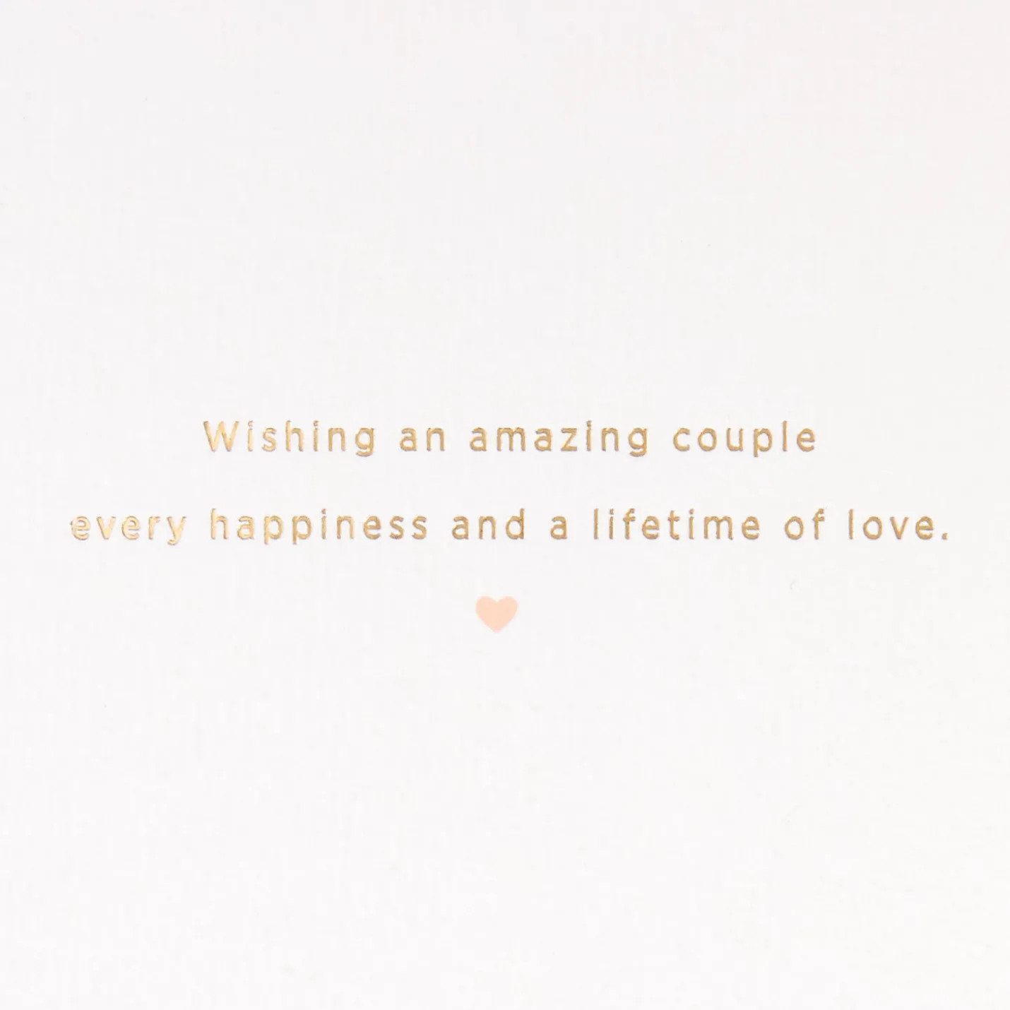 A Lifetime of Love Wedding Card for Couple