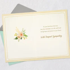 A Life Well-Lived Sympathy Card